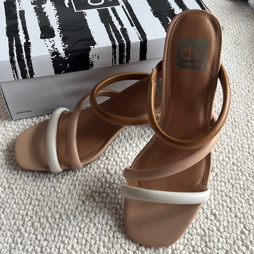 NEW leather heels